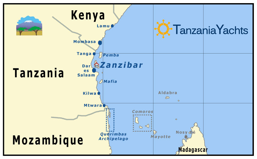 map of mozambique. Map #2 - Map of East Africa